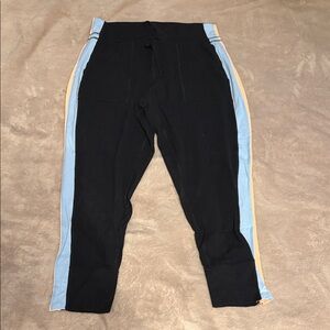 FP Movement Black and Light Blue Leggings
